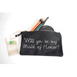 Beauty Bag - Will you be my Maid of Honor