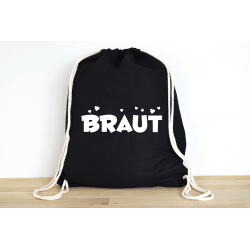 Braut - Rucksack ODER Jutebeutel